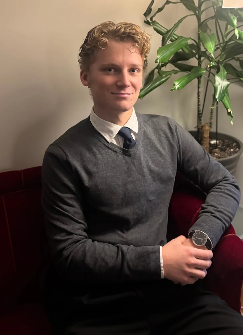 Porträtt av Primo Romboni, grundare av PRIMO